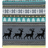 Gifts: шарф mirakler, зеленый с желтым 
