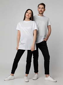Gifts: футболка унисекс для сублимации paint tee, белая 