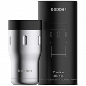 Gifts: термостакан tumbler 350, вакуумный, стальной матовый 