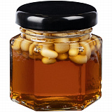 Gifts: мед bee to bear mini ver.2, с кедровыми орехами 