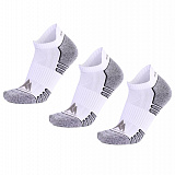 Gifts: набор из 3 пар спортивных женских носков monterno sport, белый 