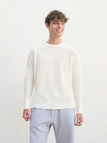 Gifts: футболка с длинным рукавом thermal t, бежевая (неокрашенная) 