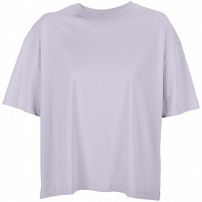Gifts: футболка оверсайз женская boxy women, сиреневая 