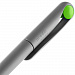 Gifts: ручка шариковая prodir ds1 tmm dot, серая с ярко-зеленым 