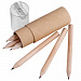 Gifts: набор карандашей pencilvania office с точилкой, прозрачный 