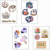 Gifts: объемные наклейки под смолой sticker pack на заказ 