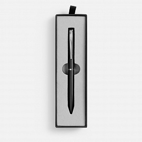Gifts: ручка шариковая ringa в футляре, черная 