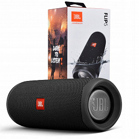 Gifts: беспроводная колонка jbl flip 5, черная 