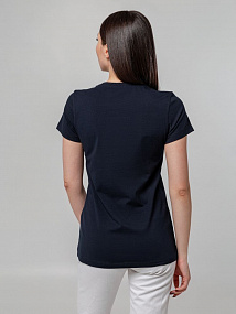 Gifts: футболка женская t-bolka stretch lady, темно-синяя (navy) 