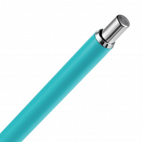 Gifts: ручка шариковая slim beam, бирюзовая 