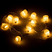 Gifts: гирлянда cosy poms, белая 