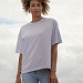 Gifts: футболка оверсайз женская boxy women, сиреневая 