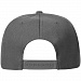 Gifts: бейсболка snapback с прямым козырьком, серая 