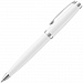 Gifts: ручка шариковая letra chrome, глянцевая, белая 