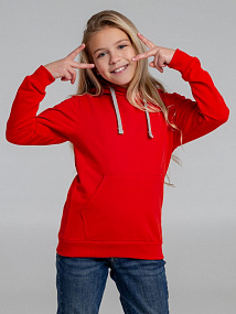 Gifts: толстовка с капюшоном детская kirenga kids, красная 