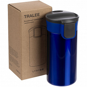 Gifts: термостакан tralee, синий 