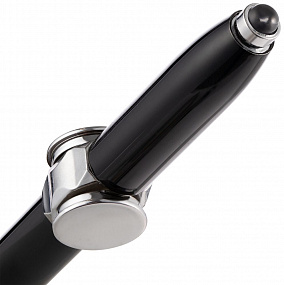 Gifts: ручка-спиннер flipen с фонариком, черная 