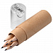 Gifts: набор карандашей pencilvania office с точилкой, прозрачный 