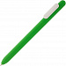 Gifts: ручка шариковая swiper soft touch, зеленая с белым 