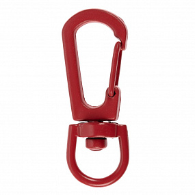 Gifts: застежка-карабин snap hook, s, красная 