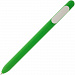 Gifts: ручка шариковая swiper soft touch, зеленая с белым 