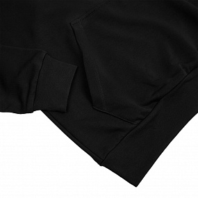 Gifts: худи унисекс с карманом на груди chest pocket, черное 