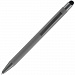 Gifts: ручка шариковая atento soft touch со стилусом, серая 