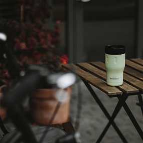 Gifts: термостакан tumbler 350, вакуумный, зеленый 