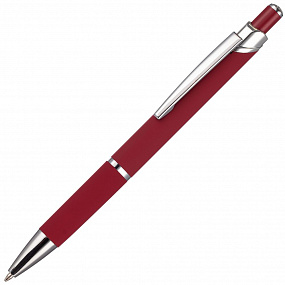 Gifts: ручка шариковая chromos soft touch, красная 