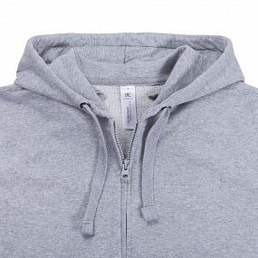 Gifts: толстовка женская hooded full zip серый меланж 