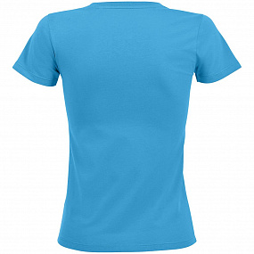 Gifts: футболка женская regent fit women, ярко-бирюзовая 