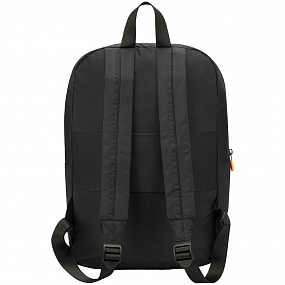 Gifts: складной рюкзак compact neon, черный с оранжевым 