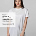 Gifts: футболка унисекс для сублимации paint tee, белая 