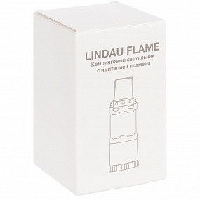 Gifts: кемпинговый фонарь с имитацией пламени lindau flame, черный 