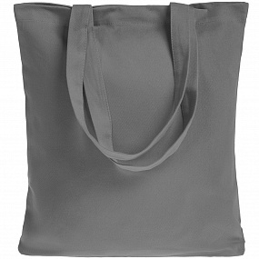 Gifts: холщовая сумка avoska, темно-серая (серо-стальная) 