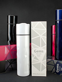 Gifts: термос gems red rubine, красный рубин 