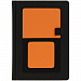 Gifts: ежедневник mobile, недатированный, черно-оранжевый 