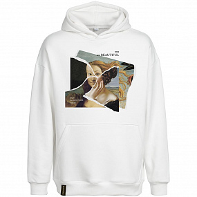 Gifts: худи you are beautiful, молочно-белое 