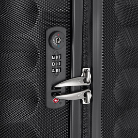 Gifts: чемодан uno zip special l, черный 
