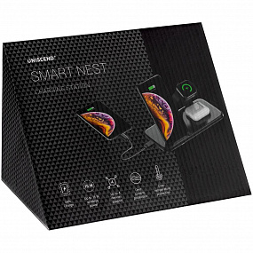 Gifts: зарядная станция smart nest, черная 