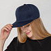 Gifts: бейсболка snapback с прямым козырьком, темно-синяя 