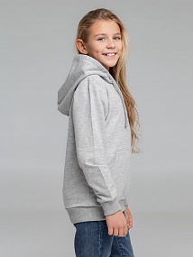 Gifts: толстовка с капюшоном детская kirenga kids, серый меланж 