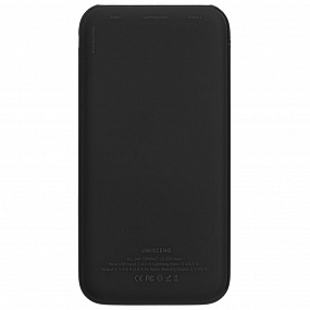Gifts: внешний аккумулятор uniscend all day compact 10000 мaч, черный 
