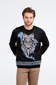 Gifts: джемпер totem wolf, черный 