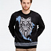 Gifts: джемпер totem wolf, черный 