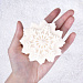 Gifts: свеча snowflame 1, белая, 8 см 