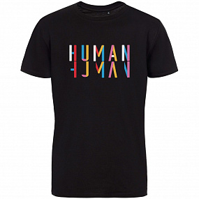 Gifts: футболка human, черная 