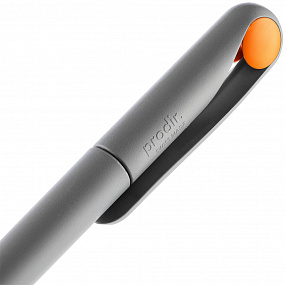 Gifts: ручка шариковая prodir ds1 tmm dot, серая с оранжевым 