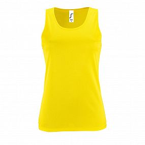 Gifts: майка женская sporty tt women, желтый неон 