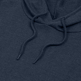 Gifts: толстовка с капюшоном унисекс hoodie, синий меланж 
